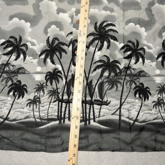 Rima Hawaiian Button Up Shirt 100% Terivoile Mens Size XL - Picture 8 of 9